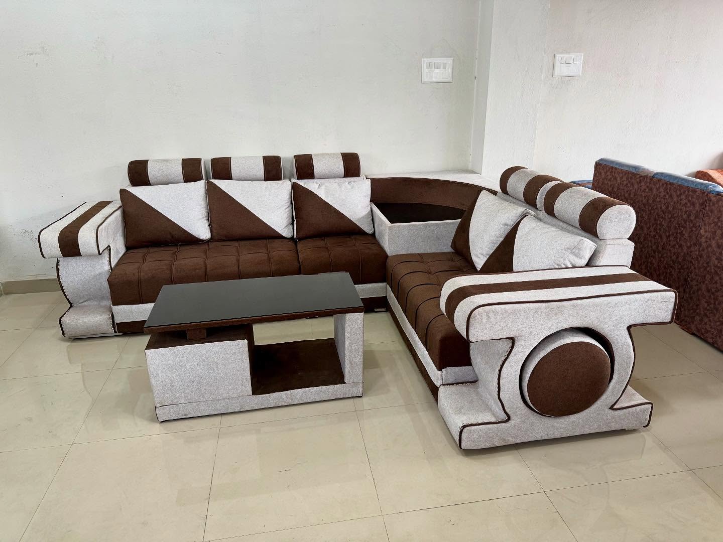 5-seater L-shape sofa, Balaju showroom